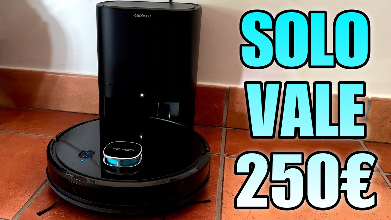 Este ROBOT ES UNA LOCURA MAPEA Y AUTOVACIA POR SOLO 250€ | Cecotec conga 7290 x treme  | 4K