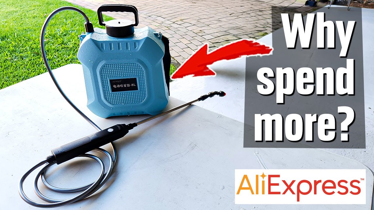 Electric Garden Sprayer // BETTER & CHEAPER!