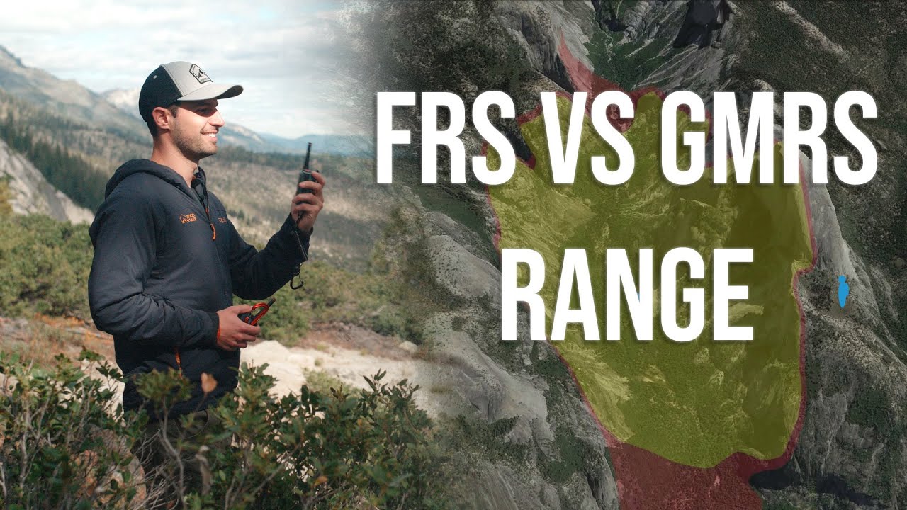 Сравнение дальности радиосвязи FRS и GMRS — тестирование дальности связи Rocky Talkie