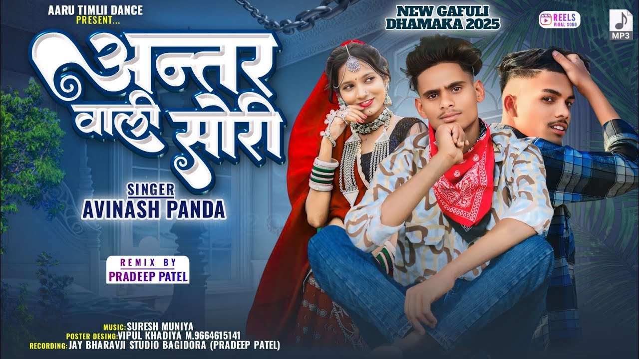 Avinash Panda !! अविनाश पणदा !!अंतर वाली सोरी !! New Timli Song 2025 !!