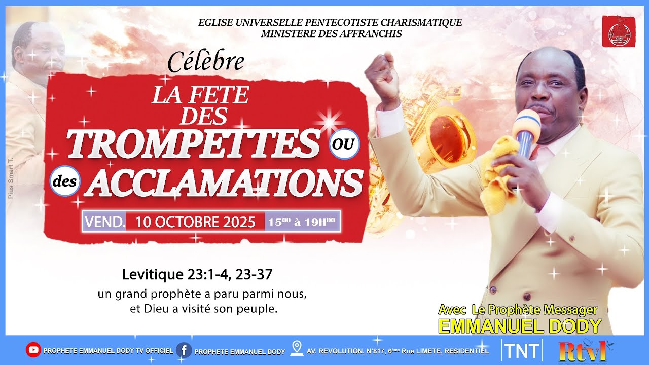 LA FETE DES TROMPETTES DE VENDREDI 10 / 10 / 2025