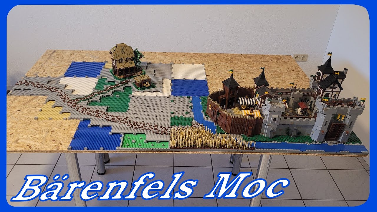 The Castle gets a new Layout - Bärenfels Moc