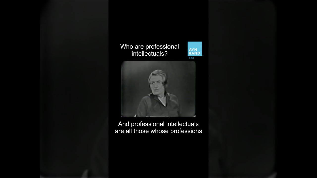 Who are professional intellectuals?
