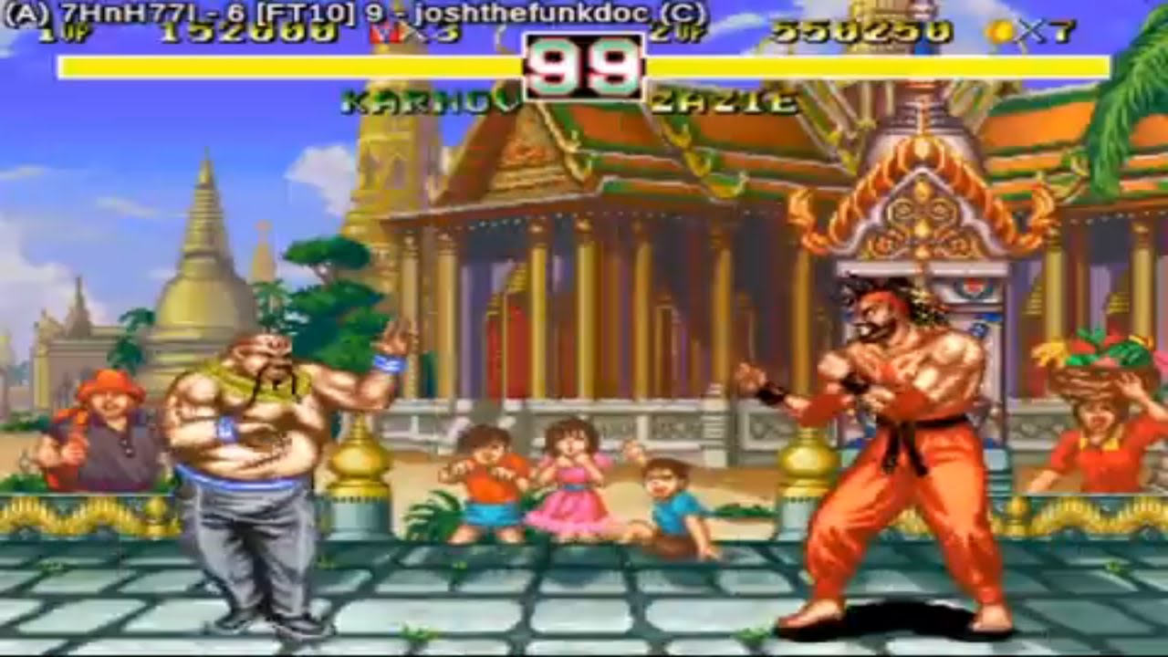 Fightcade - Karnov's Revenge - 7HnH77I (kr) vs joshthefunkdoc (us) 18.08.2020 Karnov, Zazie, Lee
