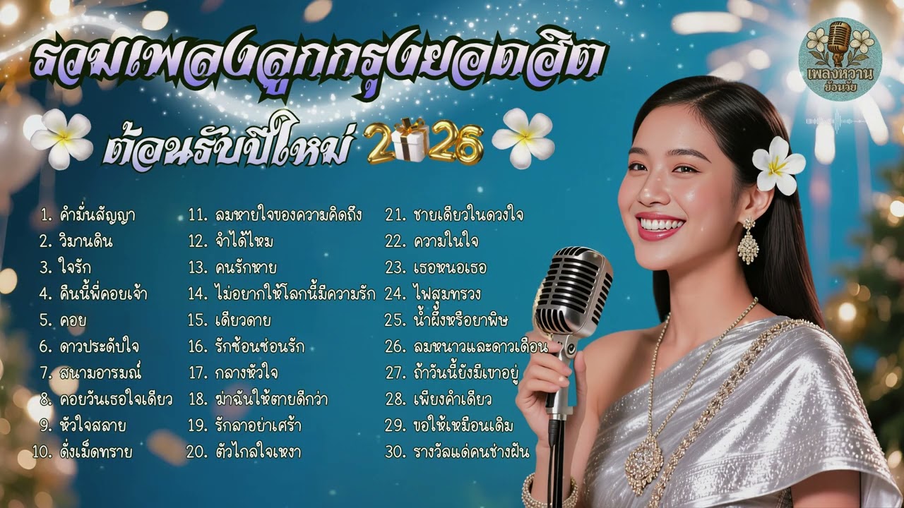 รวมเพลงลูกกรุงยอดฮิต ต้อนรับปีใหม่ 2026 : [จำปา cover] เพลงหวานย้อนวัย