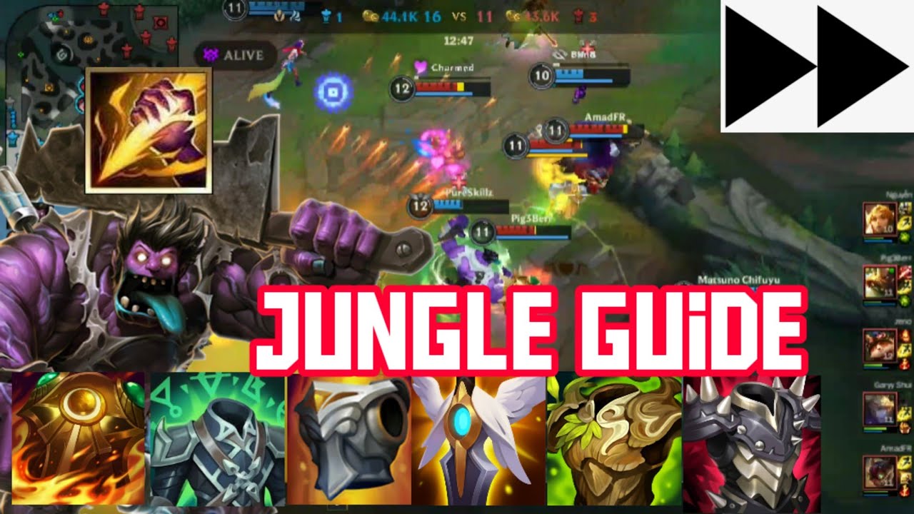 Wild Rift Dr. Mundo Jungle Guide
