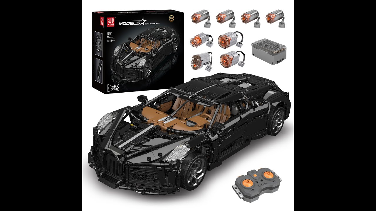 Mould king 13163 Bugatti-Auto