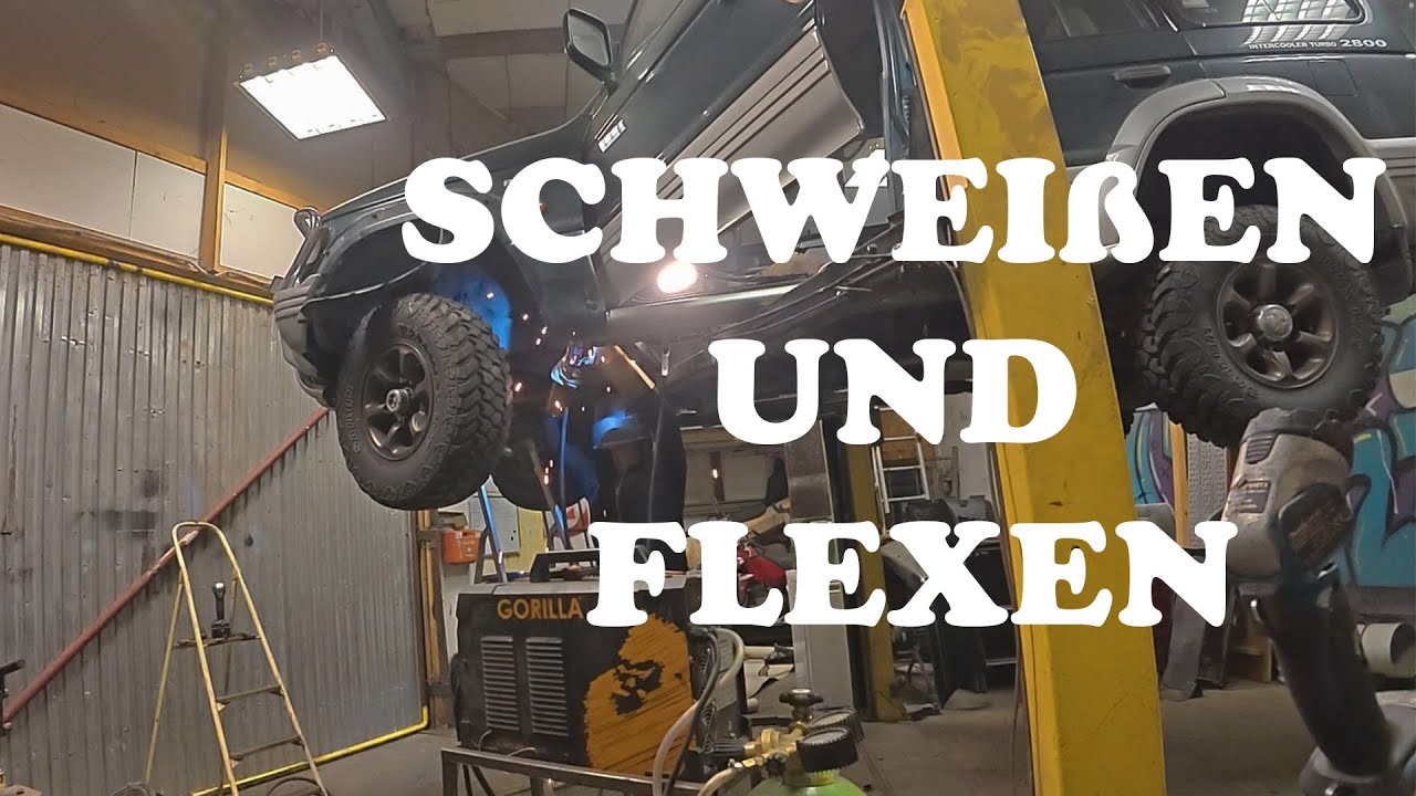 Eine Woche nur Schweißen und Flexen ~Ep. 10~ Pajero Camper