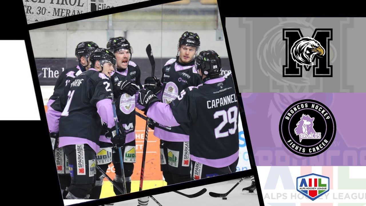 HC Meran/o vs Wipptal Broncos Weihenstephan (Highlights)