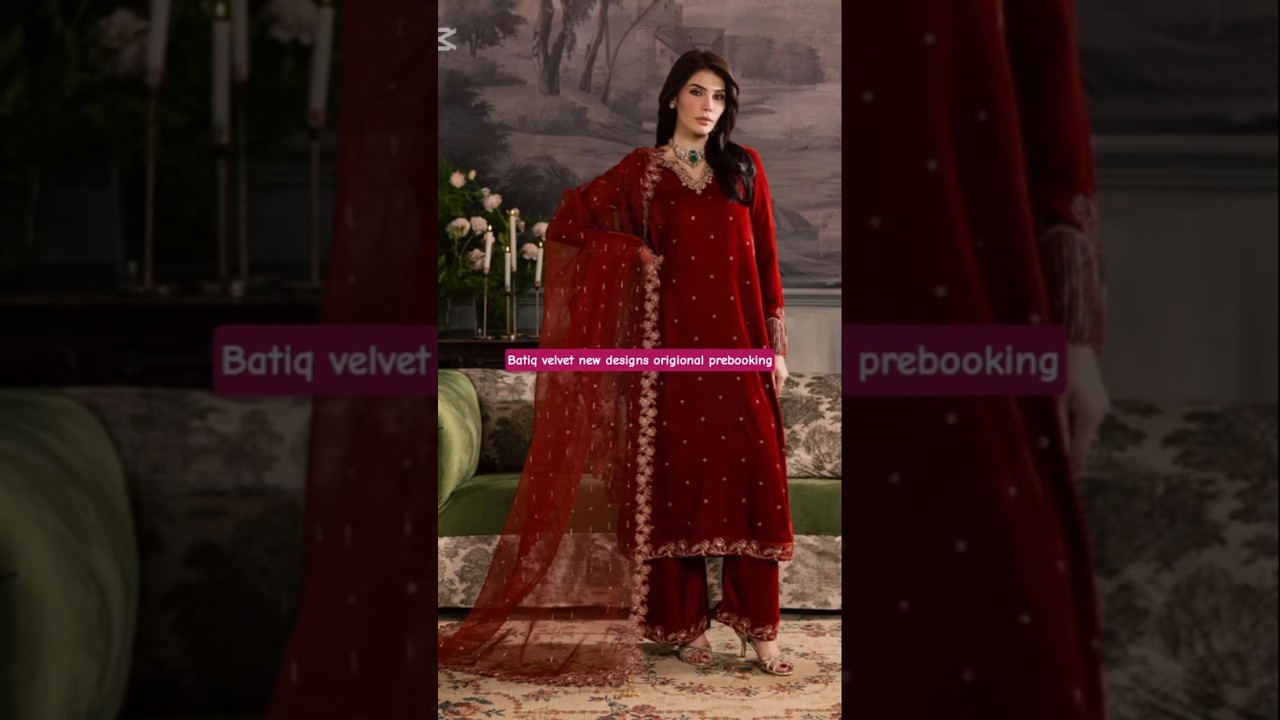 velvet batiq collection only prebooking 
