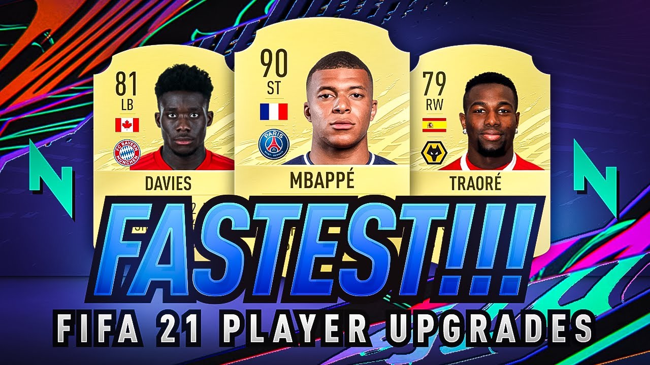 THE FASTEST PLAYERS IN FIFA 21!