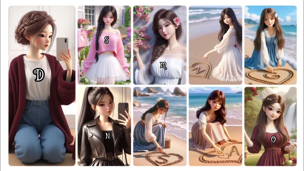 Name Letter dpz ☃️ / Profile pictures❣️/ Stylish name Dpz 😻/cute dpz /WhatsApp profile pics #dpz