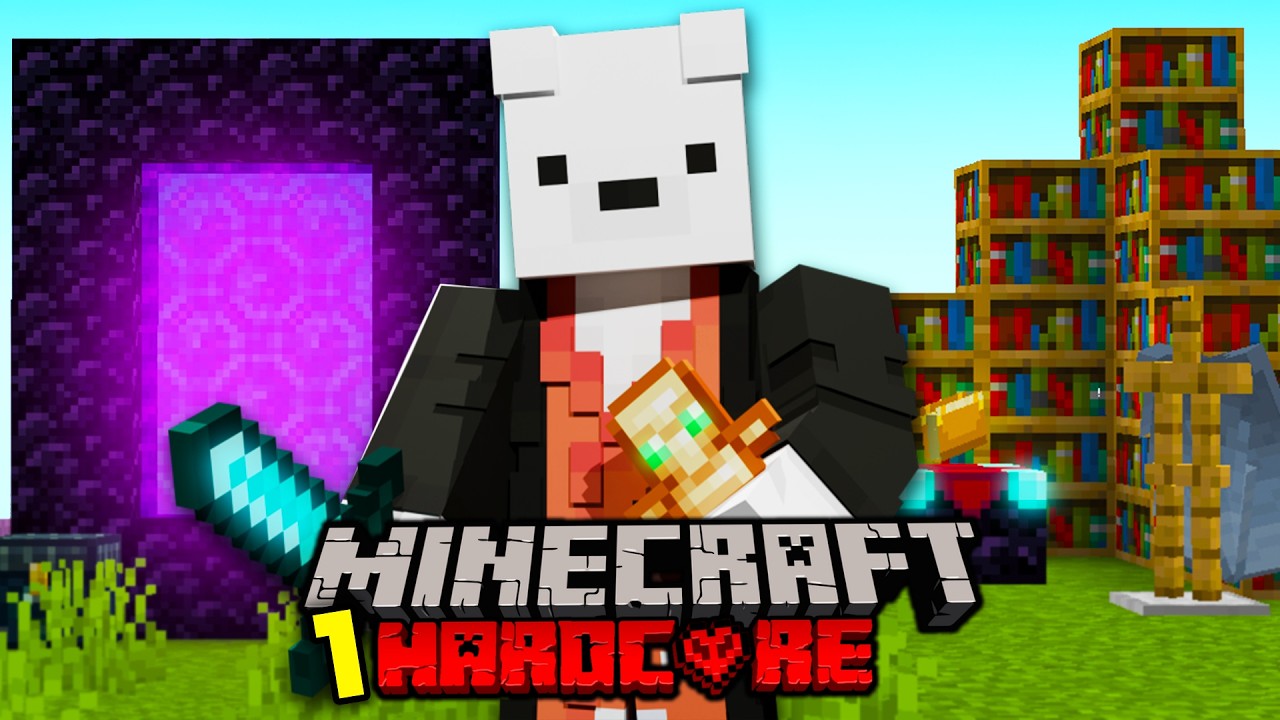 M&oacute;j IDEALNY START w Minecraft Hardcore #1