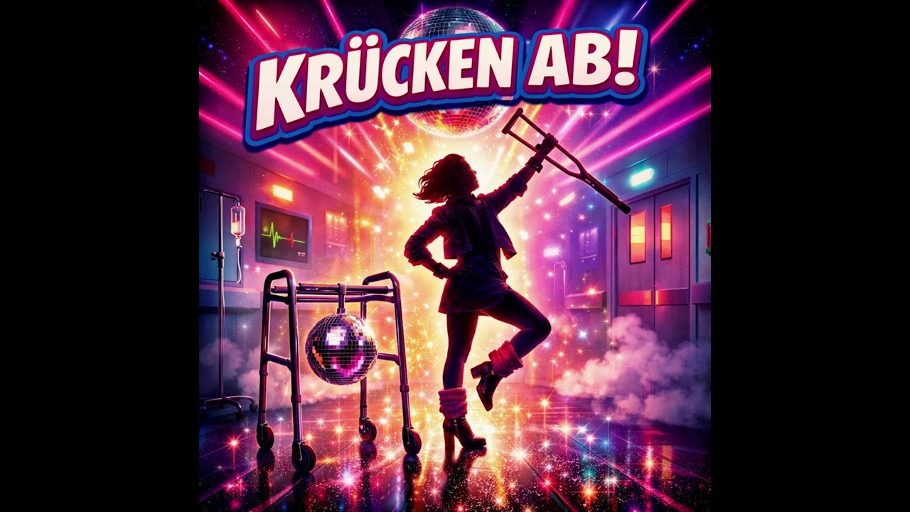 Krücken ab