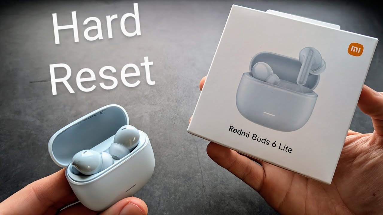 Redmi Buds 6 Lite - Hard Reset (Factory Reset to Clear Settings, Pair Again or Fix Problems & Bugs )