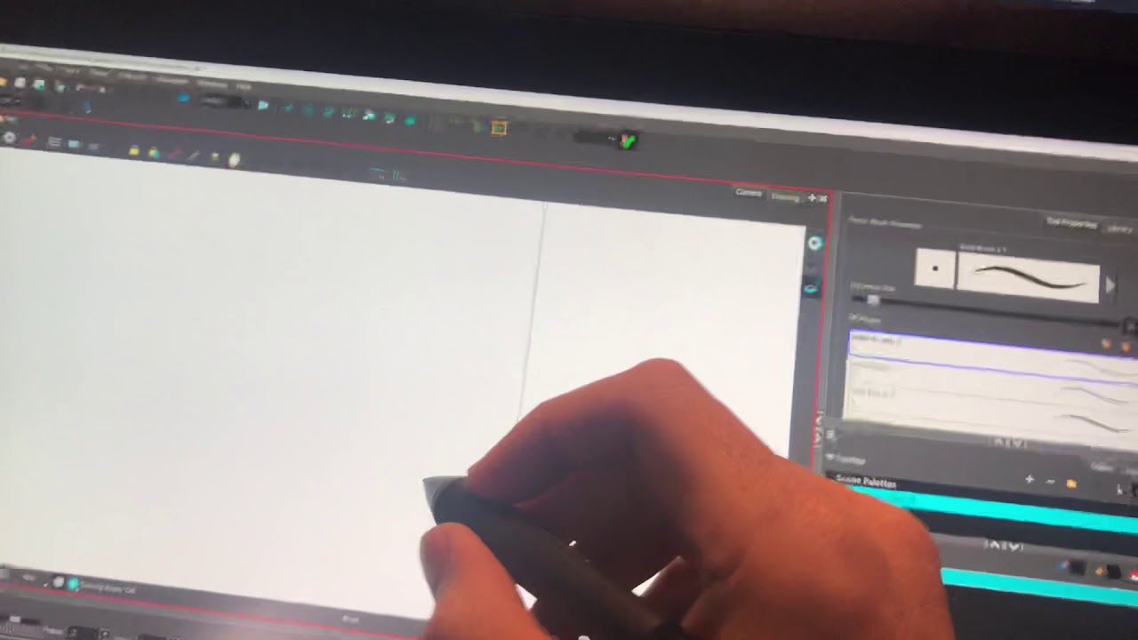 Fix toon boom Pen unsynced with cursor problem. With Wacom cintiq 16.