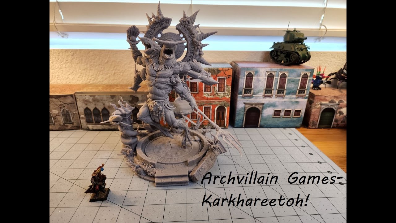 Archvillain Games- Karkhareetoth rises from the depths!