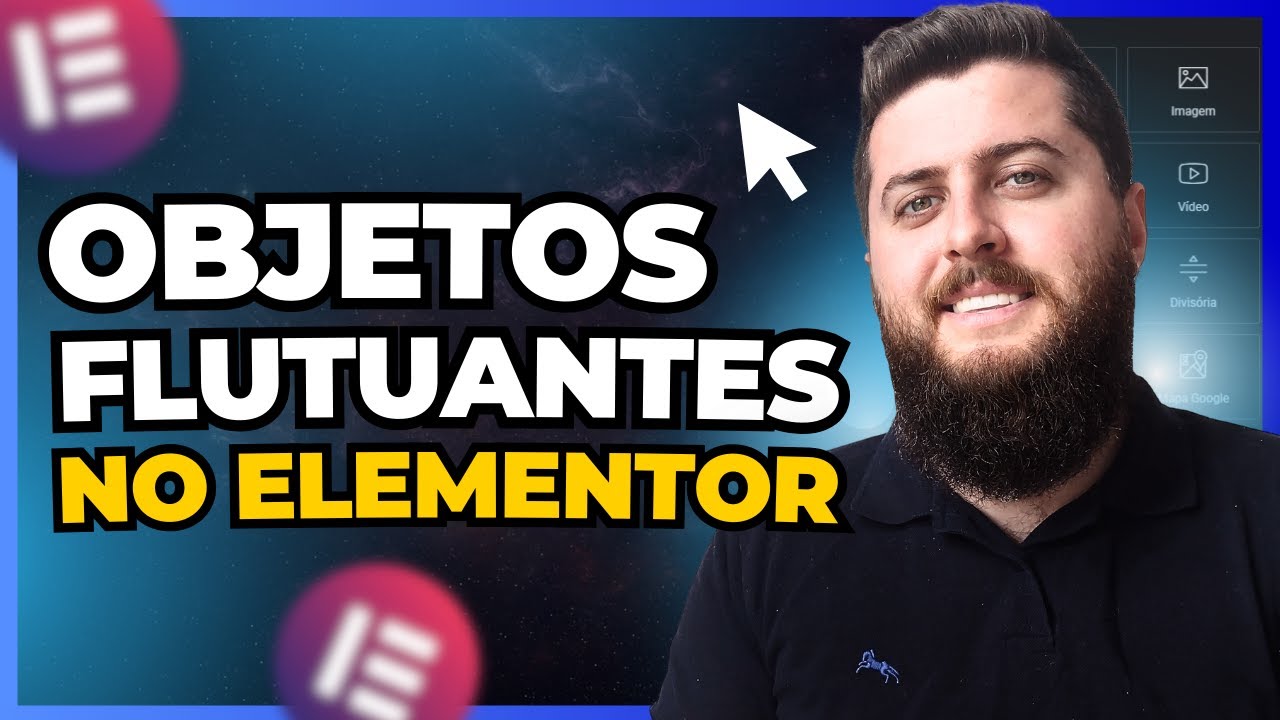 Como Fazer OBJETOS FLUTUANTES no Elementor | Sem Códigos