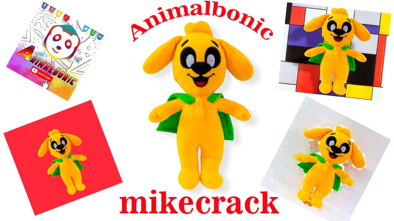 haz tu propio peluche de mikecrack, super facil//en pocos pasos//mikecraft