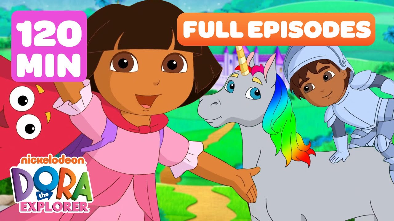 Dora the Explorer DRESS-UP EPISODES Marathon! ➡️ | 2 Hours! | Dora & Friends