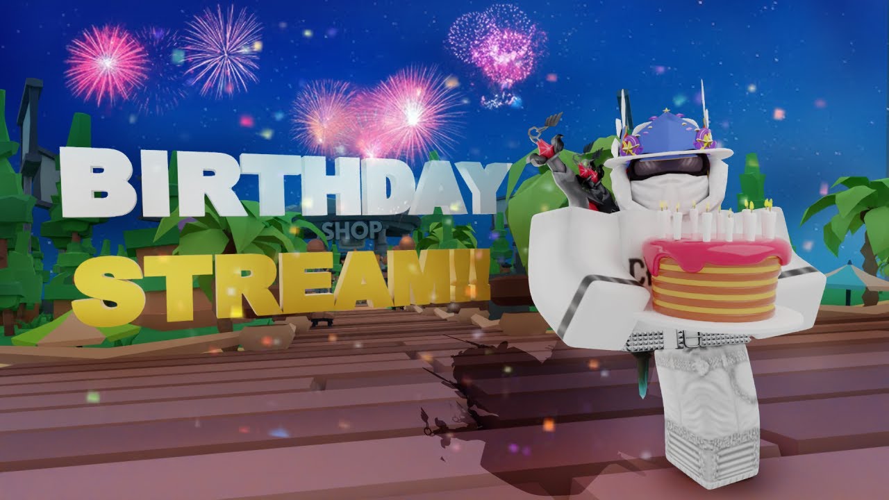 🎂BIRTHDAY STREAM🎂💸DONATING OVER $25,000 ROBUX💸
