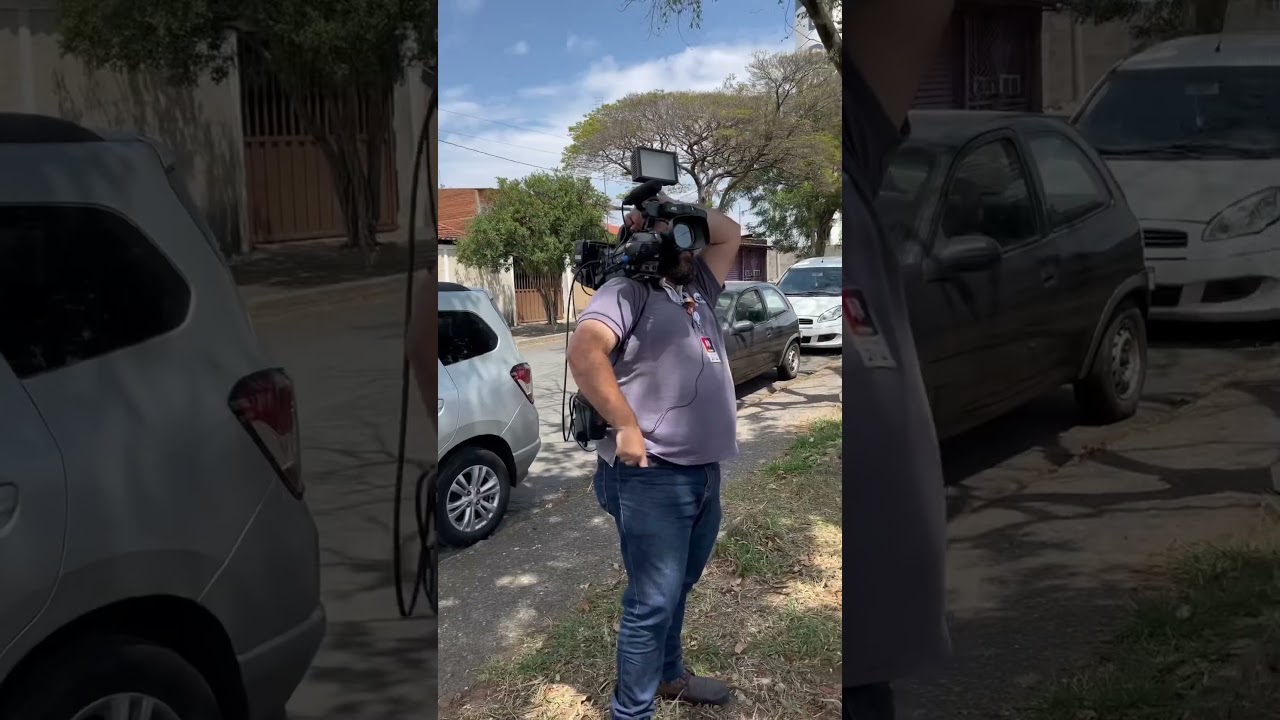 Vida de rep&oacute;rter por um dia 😉