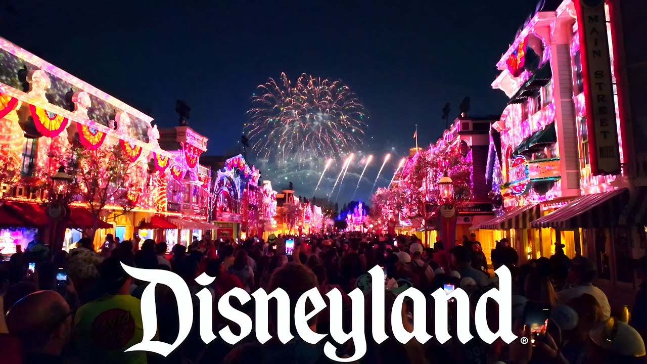 [NEW 2026] Wondrous Journey Fireworks At Disneyland - 4K POV