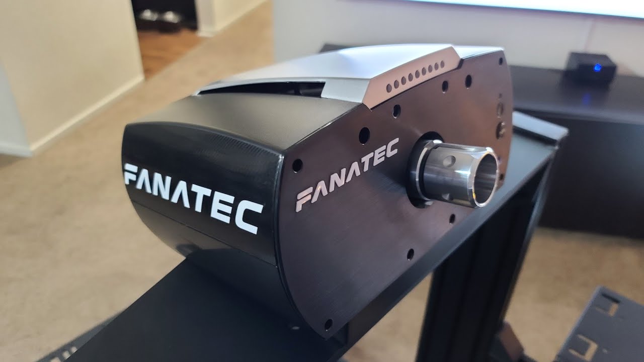 Fanatec CSL Elite wheel base unboxing and install, building my sim rig pt. 3