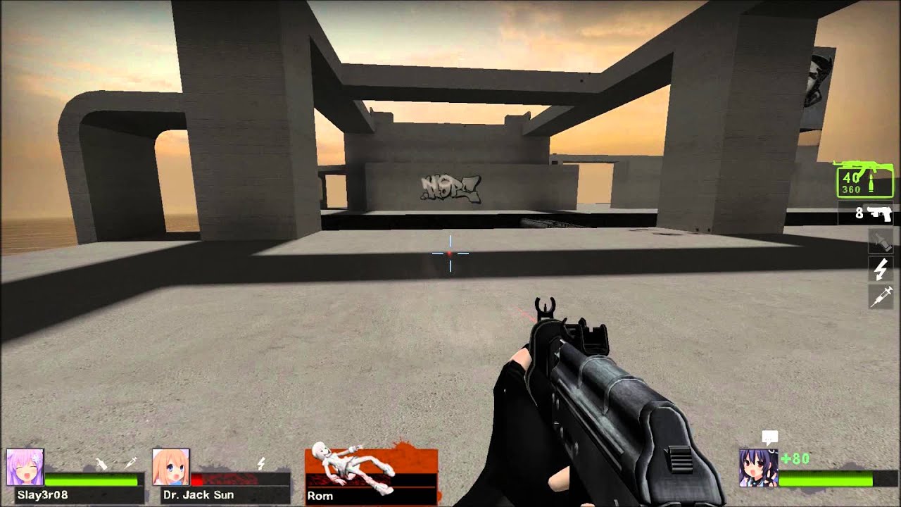Left4Dead 2: Tanks Playground v2.1 Custom Map (Advanced Run)