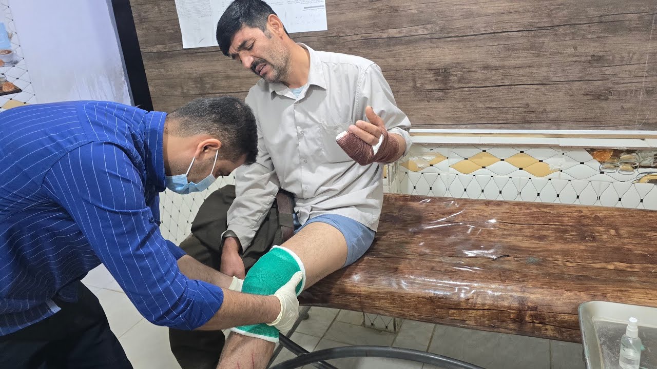 Mr. Qurban's trip to the city; assistance for treatment and help to buy a refrigerator for Farkhunda