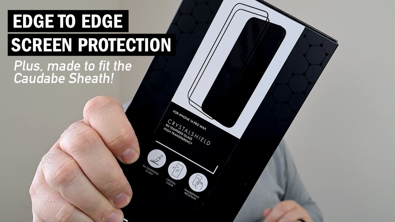 Защитная пленка Caudabe Crystal Shield — вы не догадаетесь, что было в коробке!