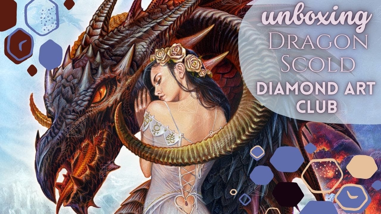 FIRST LOOK! Dragon Scold at Diamond Art Club