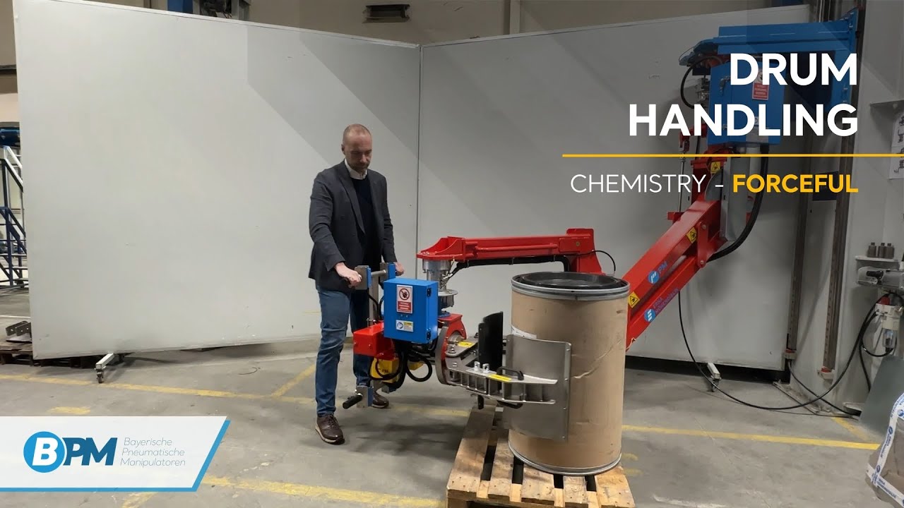 BPM Industrial Manipulators - Drum Handling-Chemistry
