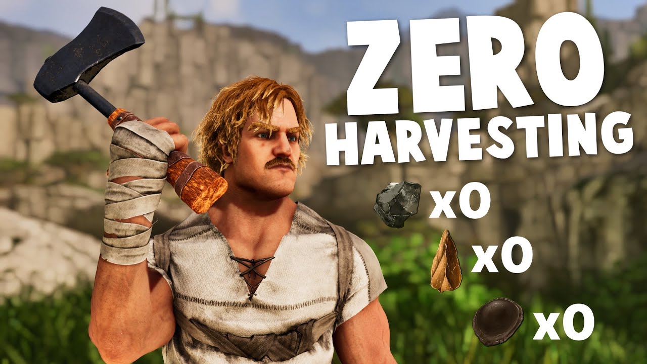 I Tried To Beat Ark With 0X Harvesting Rates... It was Painful