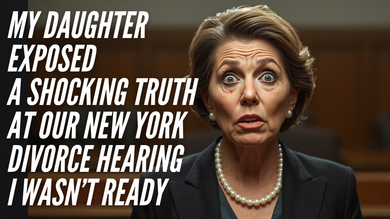 My Daughter Exposed a Shocking Truth at Our New York Divorce Hearing—I Wasn’t Ready