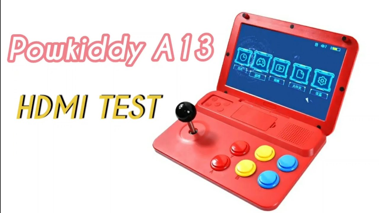 [레트로게임기] Powkiddy  A13 (HDMI테스트,오류겐테스트,게임추가)