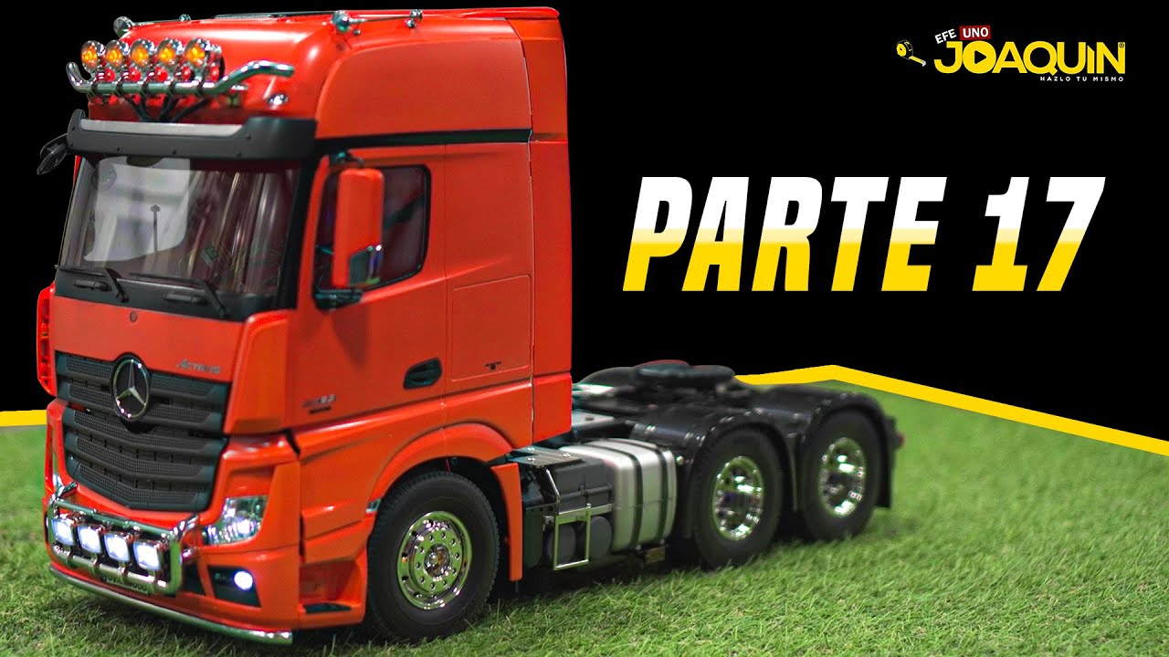 Ep17 COMO MONTAR TU CAMIÓN TAMIYA 3363 GYGASPACE PARA PRINCIPIANTES (Del paso 43 al 46 del manual)