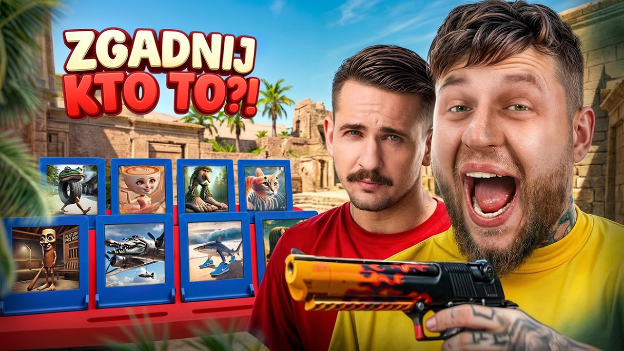 ZGADNIJ KTO TO?! EDYCJA CS2 Z TUSZOLEM! 🤓❓