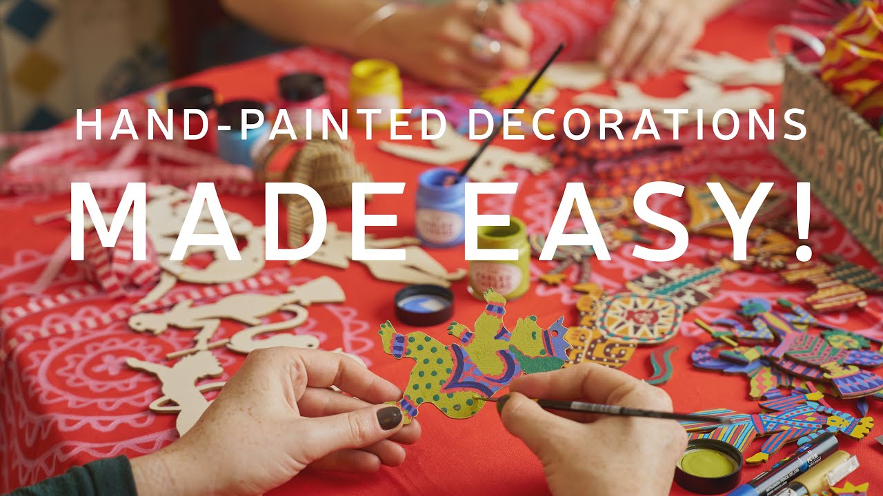 Hand-Painted Decorations - Made Easy! | Tutorial