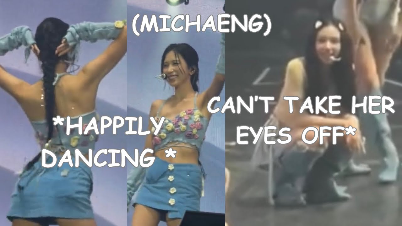 Michaeng new moments *Chaeyoung is really admiring Mina*