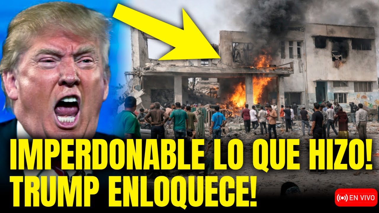 🚨 TRUMP ENLOQUECE TRAS M4S4CRE EN IRAN! EL MUNDO REACCIONA!