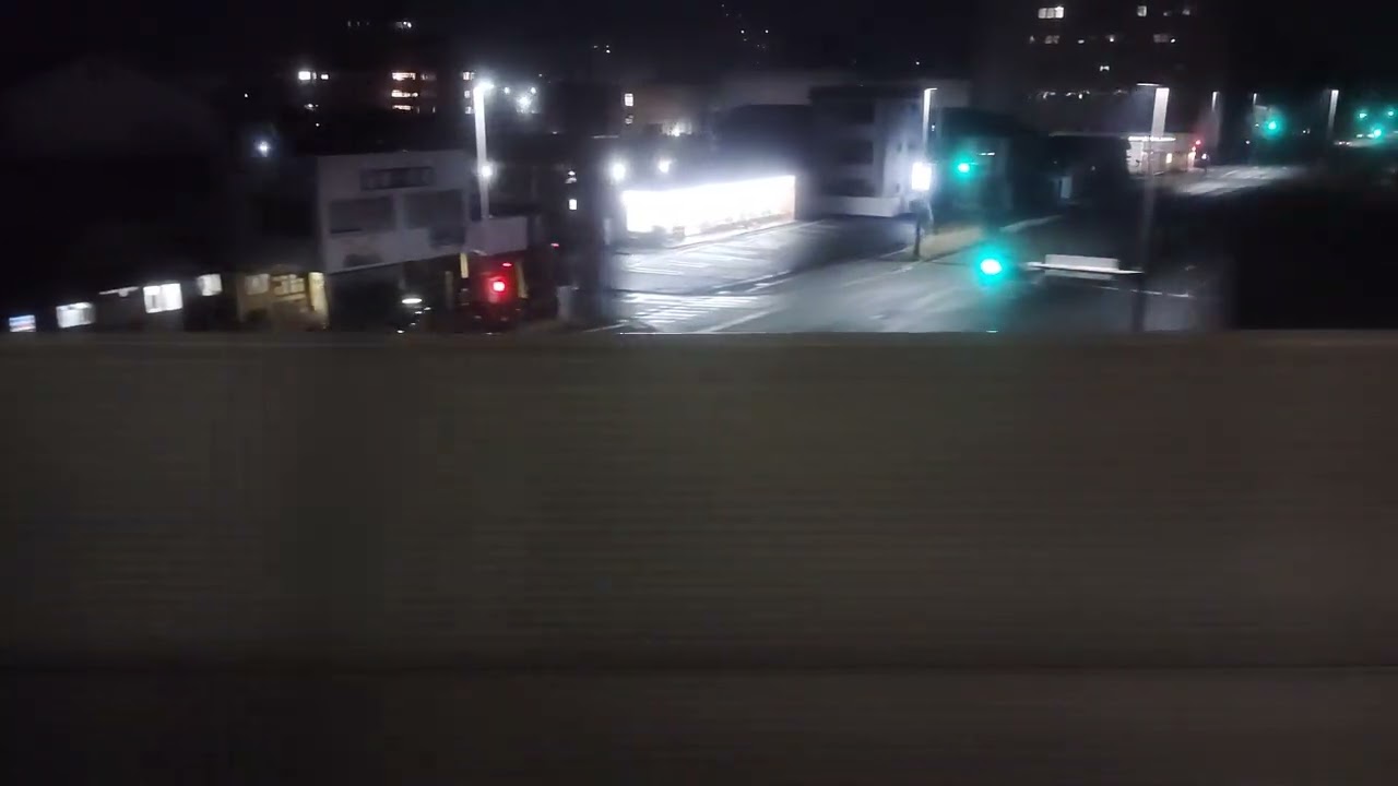 津福〜花畑間で　普通甘木行ワンマン列車7000系