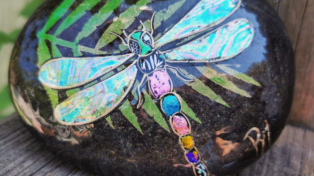 Nail Foil Dragonfly 💜