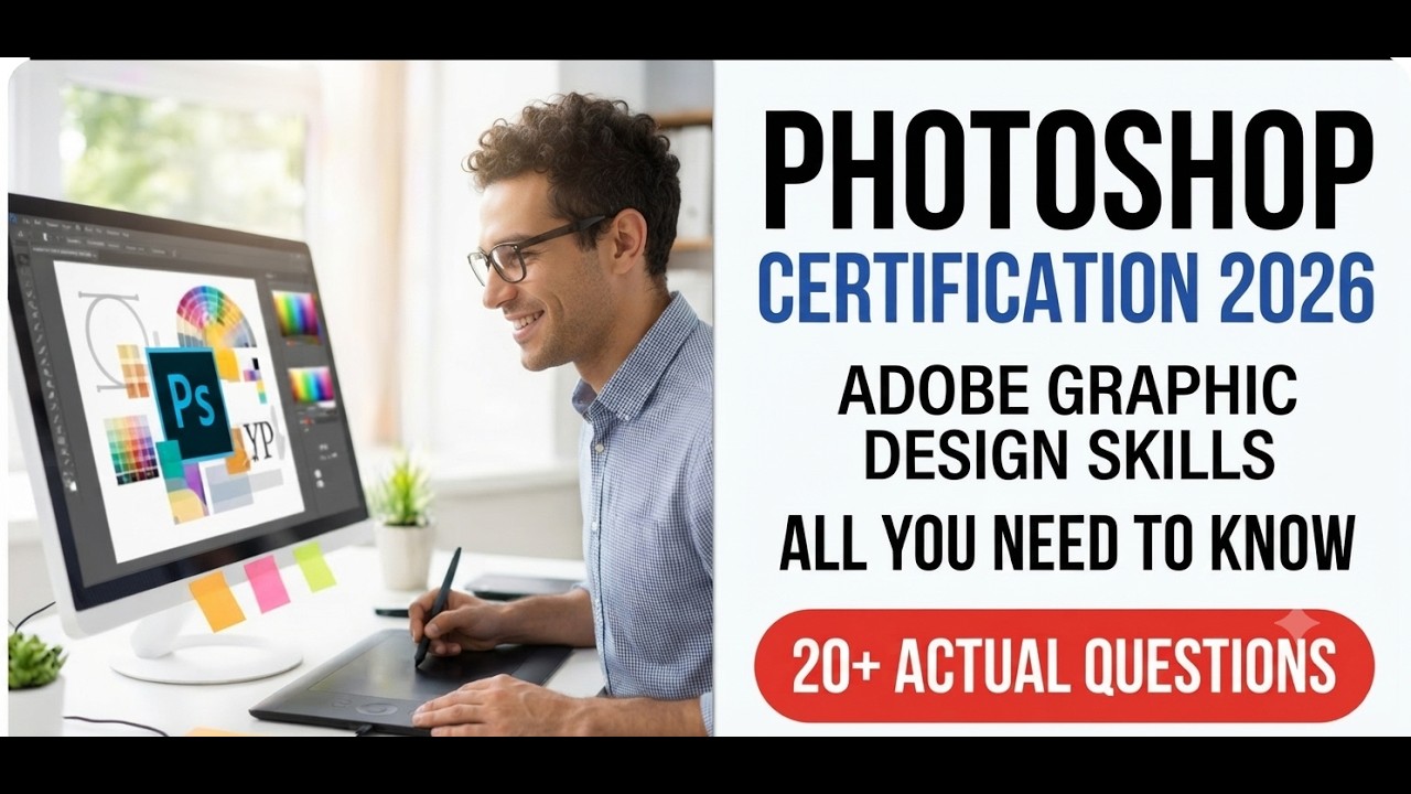 Pass the 2026 Adobe Photoshop Certification Exam with answers