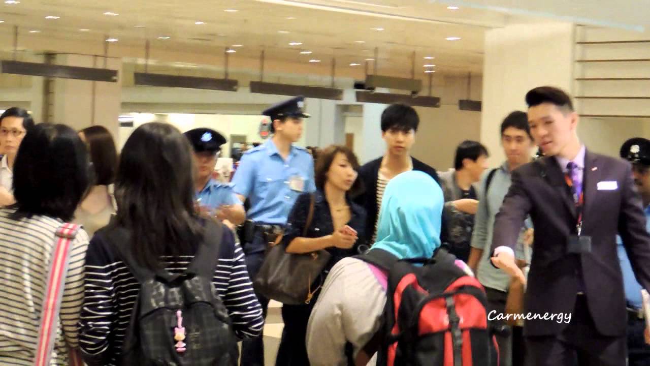 Lee Seung Gi - Changi Airport Arrival 06.09.2013