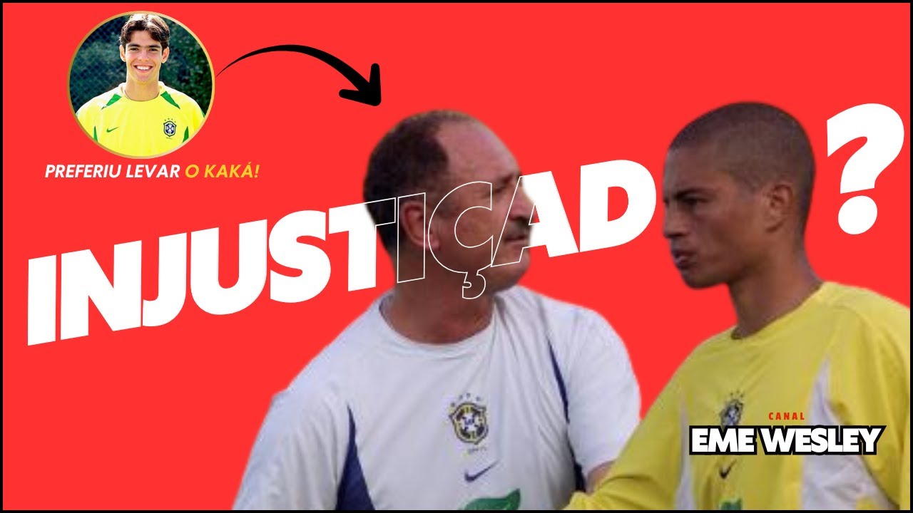 Por que Alex não foi para a Copa de 2002?
