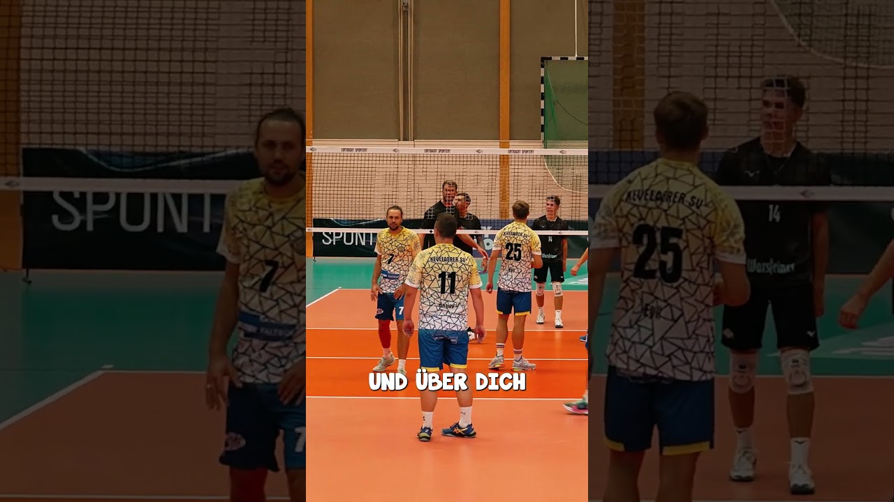Oben dr&uuml;ber!😲 Olaf hat Stress mit dem Gegner #volleyball #haikyuu #volleyballplayer