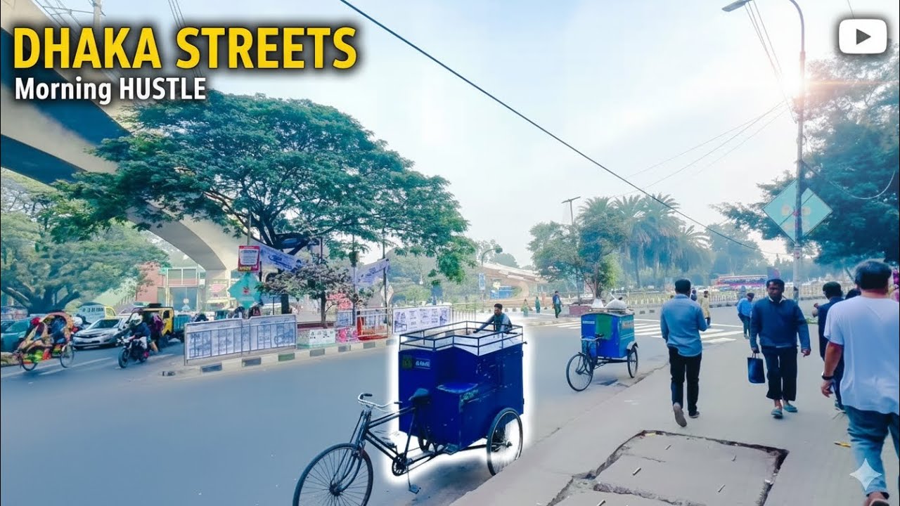 Dhaka Bijoy Saroni Waking Video 📷 🚶