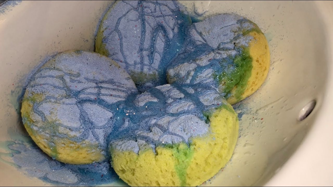 The day I ruined my favorite sponges - sponge ASMR