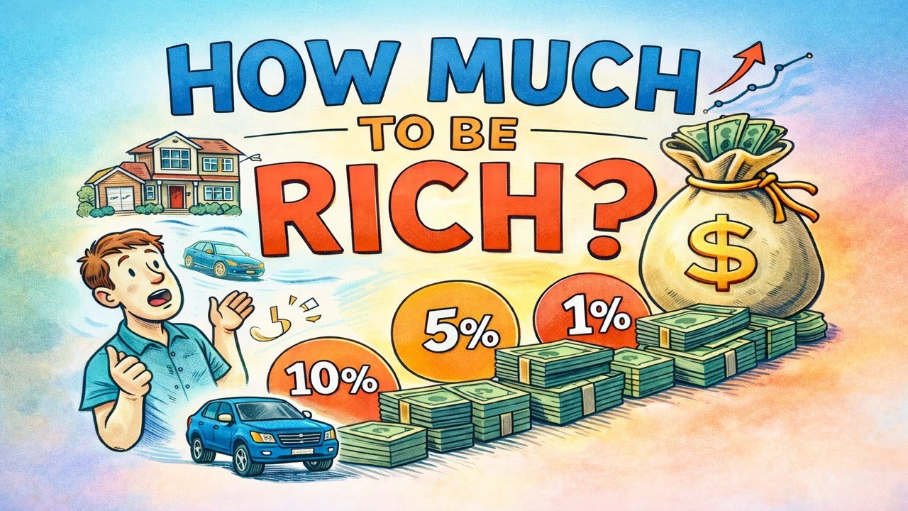 How Much Money You Actually Need to Be Rich in 2026 | Top 10%, 5%, 1% Explained